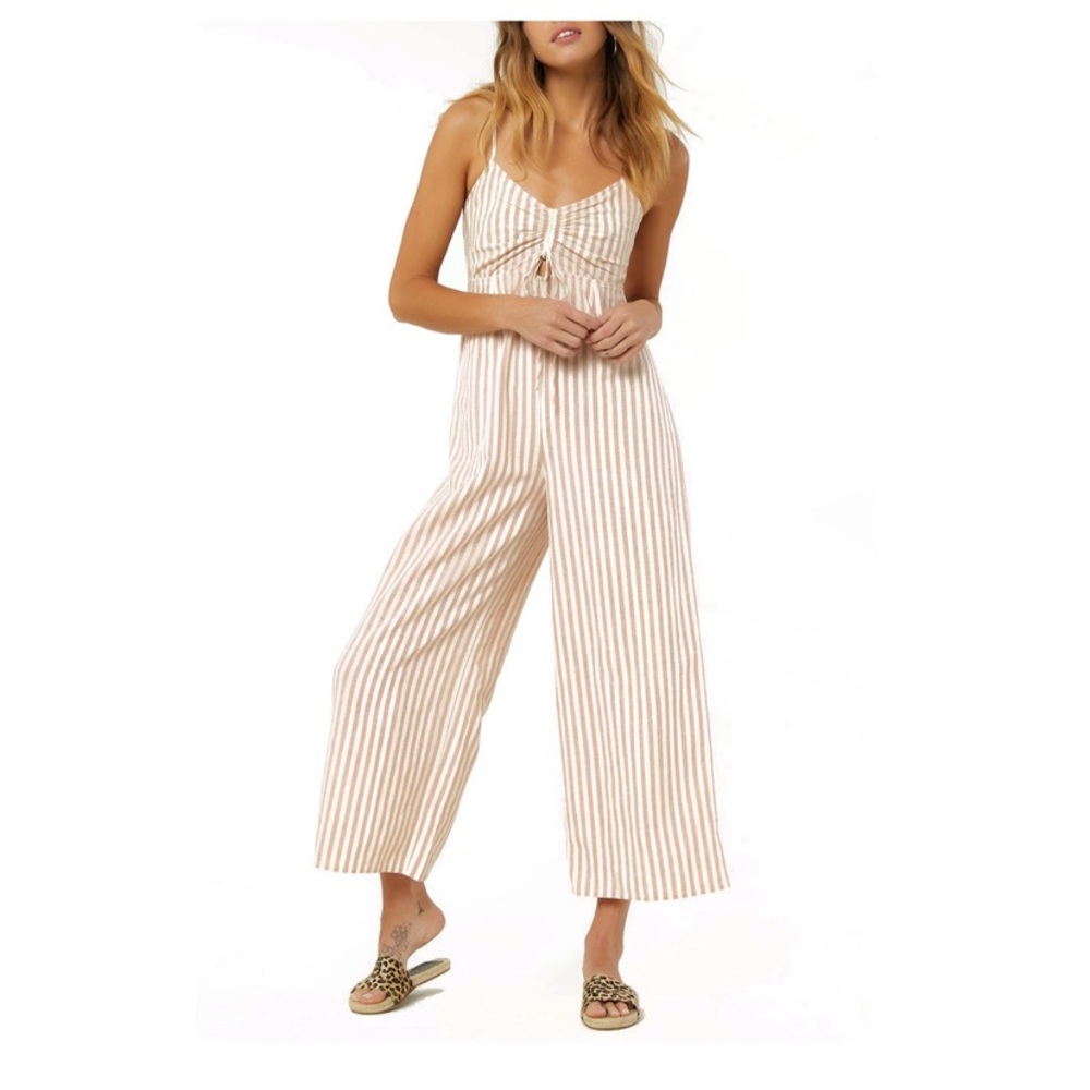 [NWT] O’Neill Anabella Striped Jumpsuit